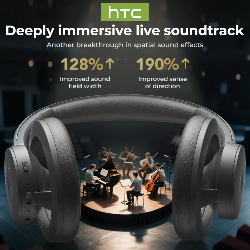 HTC HP06 Al Headphones Wireless Bluetooth Headset